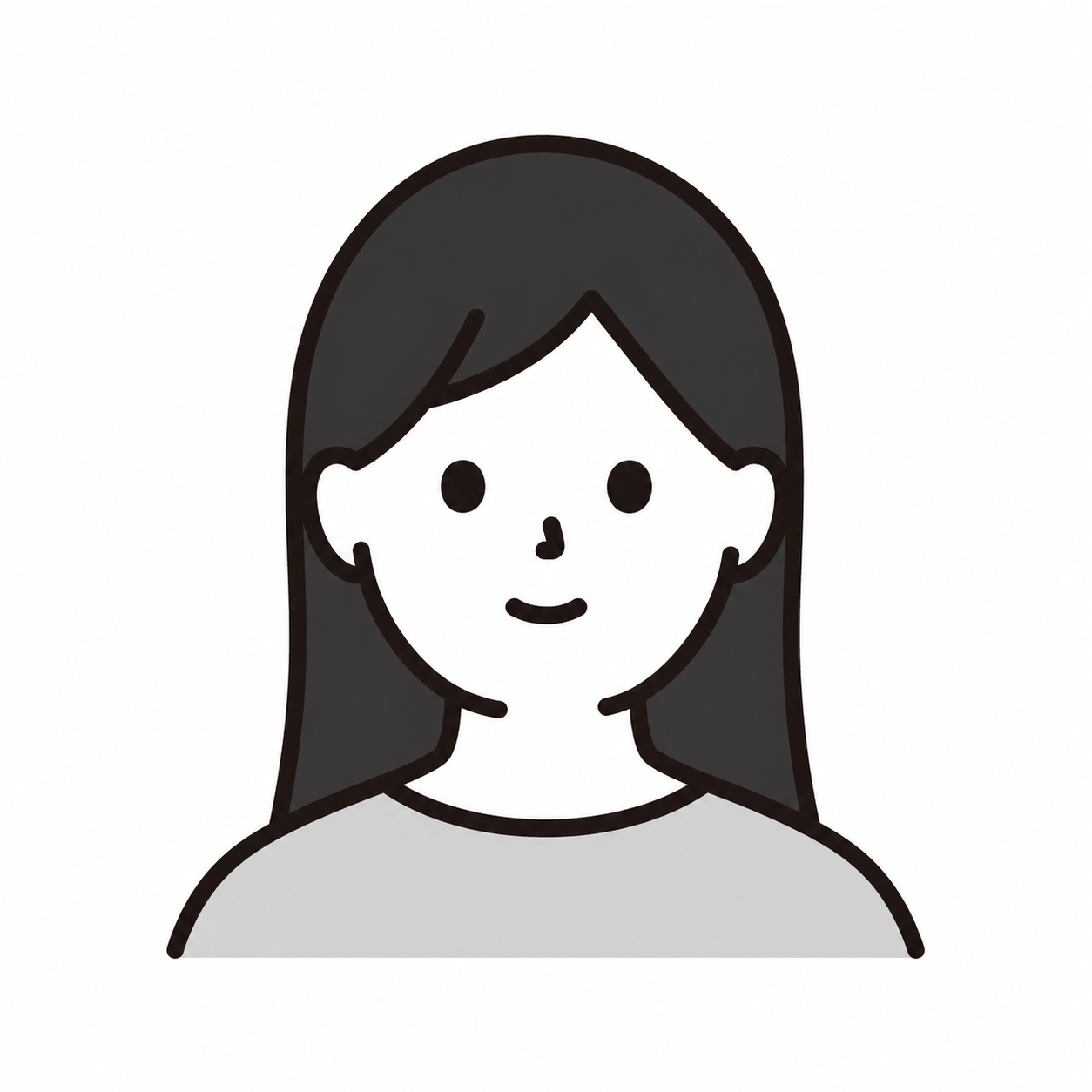 F.Kさん（33歳）の顔イラスト