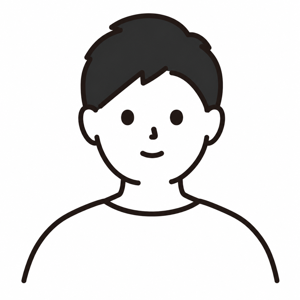 N.Yさん（41歳）の顔イラスト